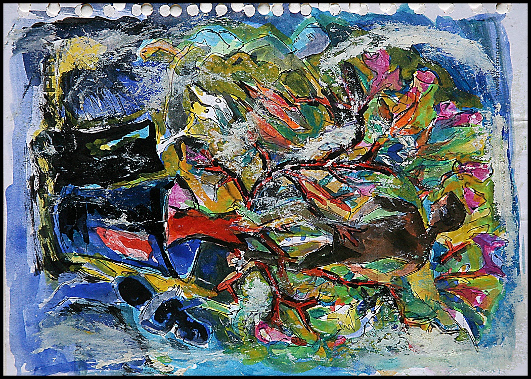 Dt141 Water Color On Paper  X  INC   Available.Jpg